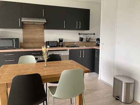 Popular Airbnb listing: Comfortable apartment for 4 people in St Valéry in Saint Valery Sur Somme