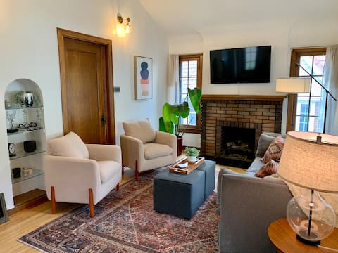 Popular Airbnb listing: Cozy historic Sugar House tudor near city & slopes in East Liberty Park