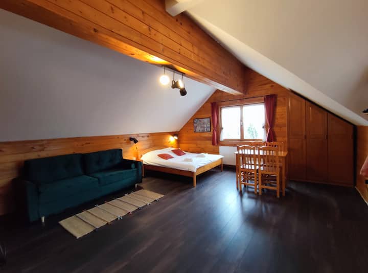 Alpine Escape Studios - Family Studio With Balcony - Dâmbovicioara