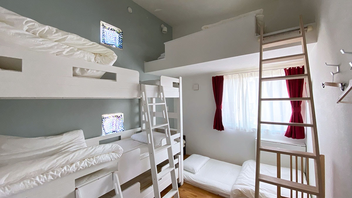 22号室：二段ベッドルーム