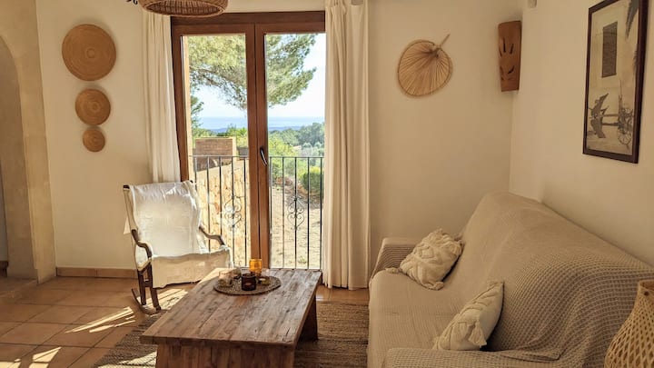 Idyllische Finca Mit Meerblick, Sauna &Klimaanlage - Felanitx