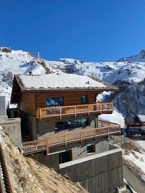 Skiing Resort In The Italian Alps,
Chalet Cervinia