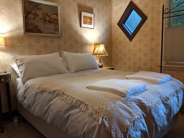 Bedroom 4 located in Tasma House.