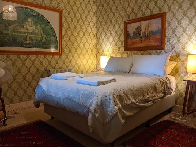 Bedroom 3, located in Tasma House.