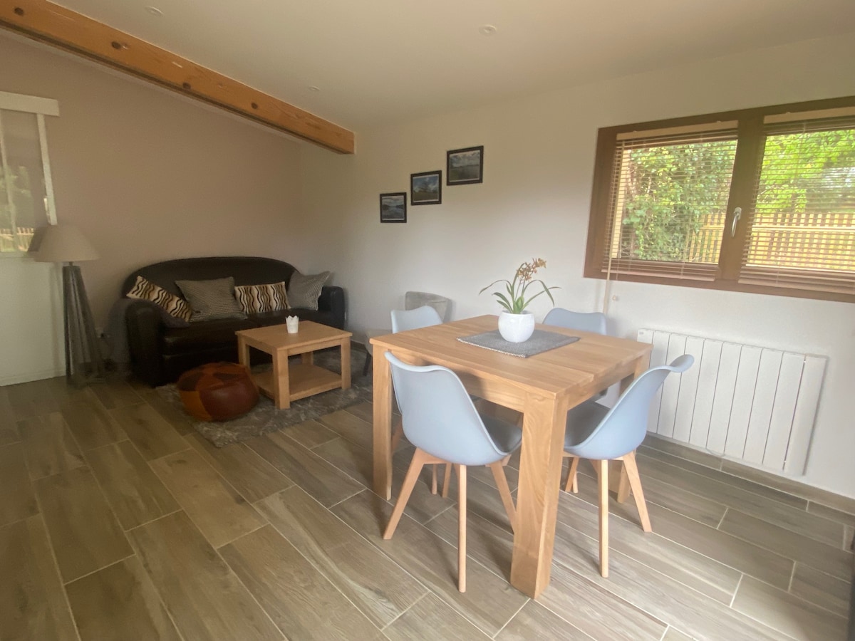 Salón y zona de comedor