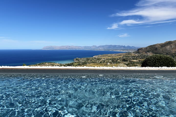 Villa Fenice Breathtaking Panoramic View-Scopello