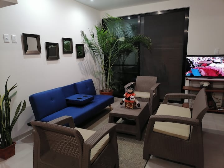 Private furnished new house, Pozos, S.L.P. Houses for Rent in San