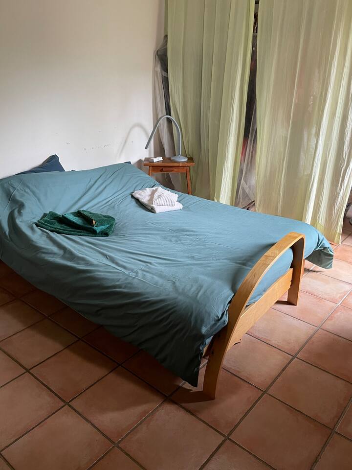Spálňa na prízemí, rozkladacia pohovka pre dve osoby