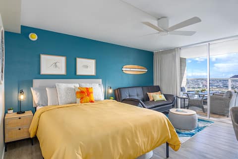 Top performing Airbnb: Diamond Head/Ocean Views~Surf in Urban Honolulu