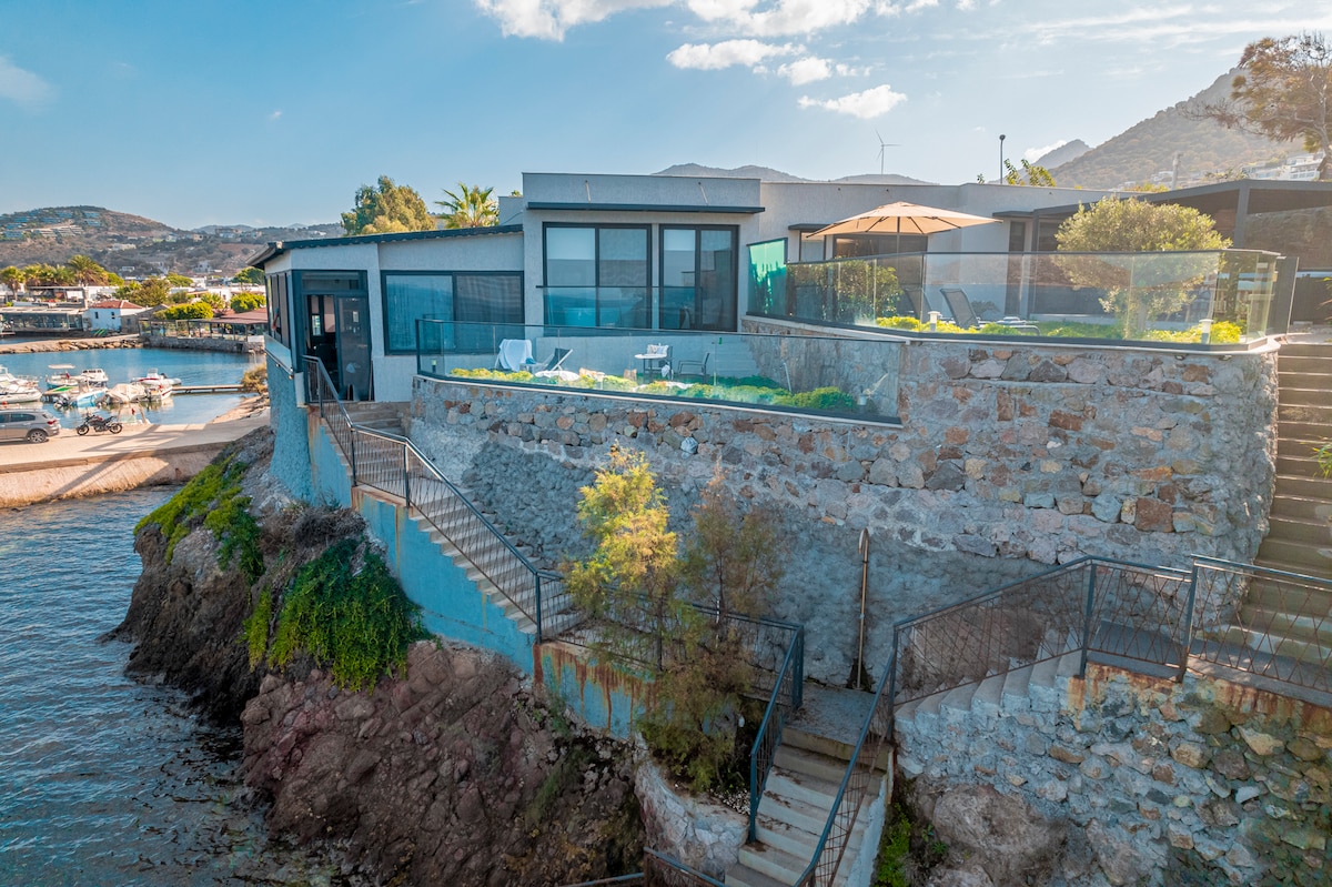 Villa Bodrum Waterfront - Panoramablick und Privatpool — Foto 5