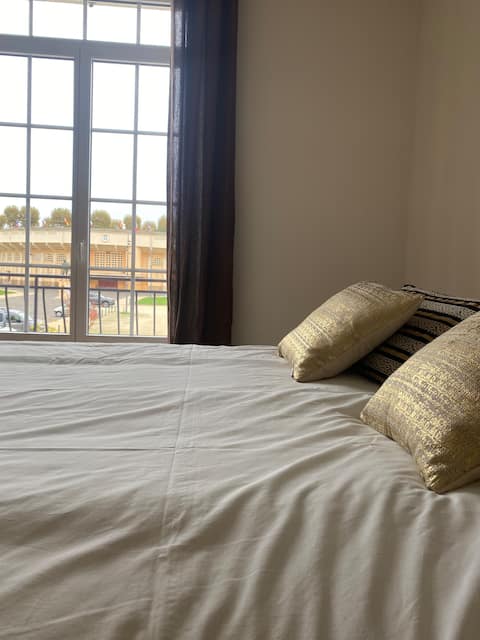 Hyper center view of the arenas 120 m2 9 beds