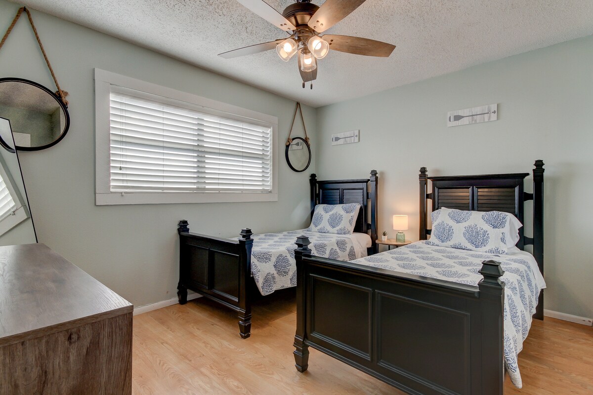 2张单人床-舒适干净！