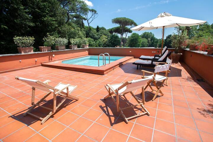 Villa Terme di Caracalla con piscina privata gallery image 3