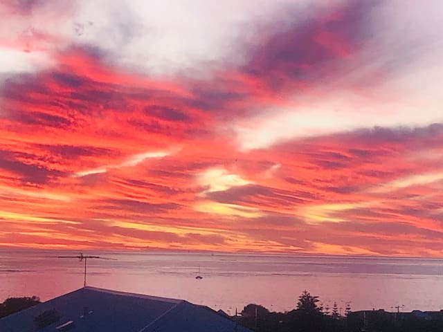 Sunsets by the coast