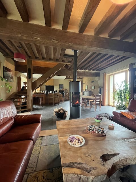Successful Airbnb property: Cozy and family-friendly house in the countryside in Sarthe
