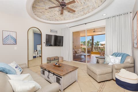 Successful Airbnb property: HUGE Ground Floor Patio | Grill | Steps to Beach in Sonora
