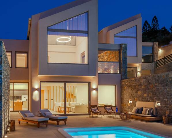 Ligaria Mare Villa Earth with private seaview pool gallery image 2