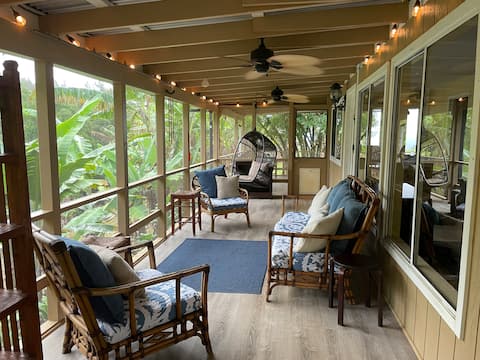 Private Banana Tree Cottage w/ Ocean Views