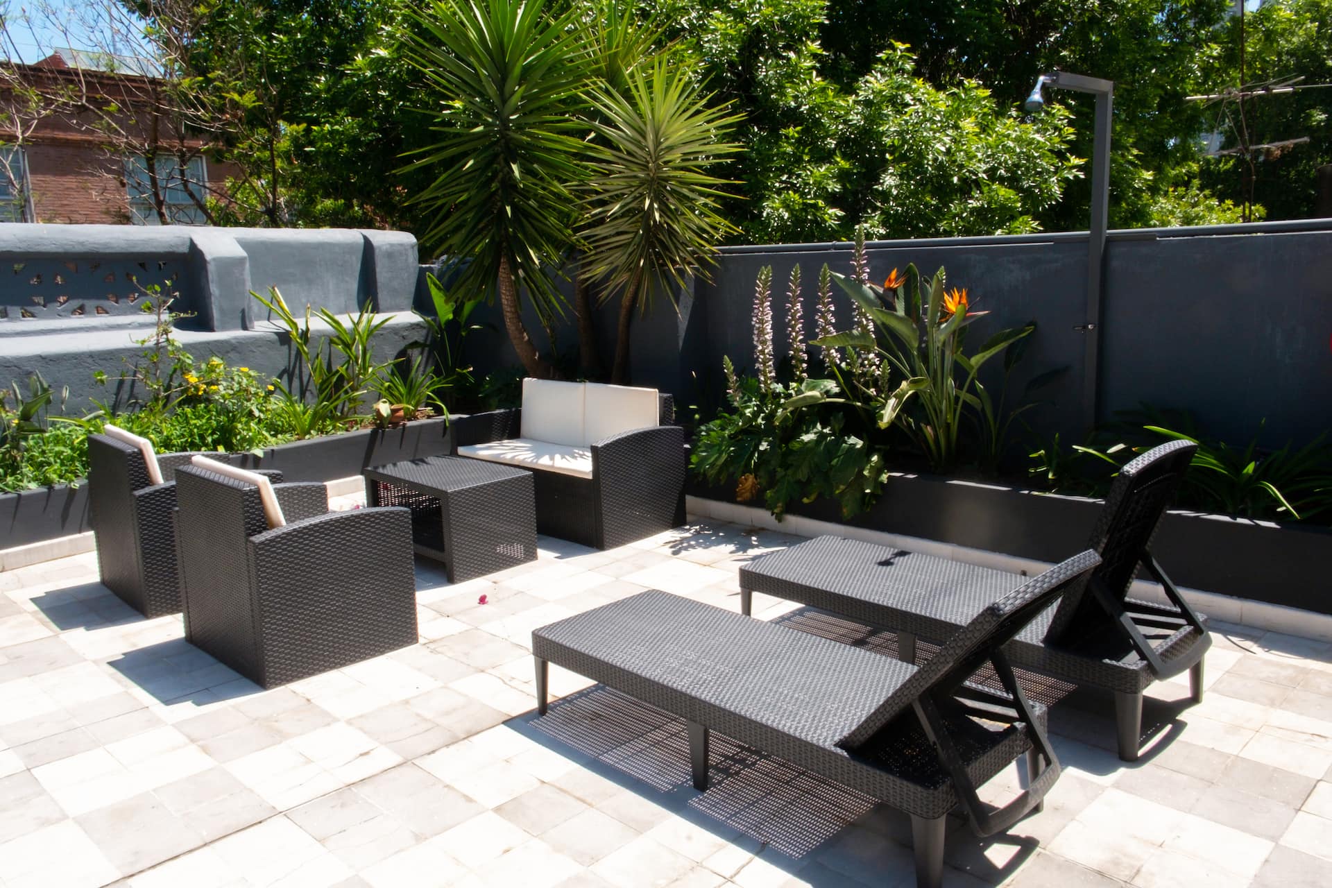 Apartamento estilo casa com terraço e área de churrasco em Palermo