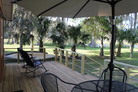 Creek House, connecting Orange&Lockaloosa Lakes