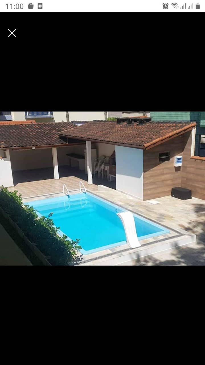 Apartamento Do Lado Da Praia Com Piscina - Ubatuba