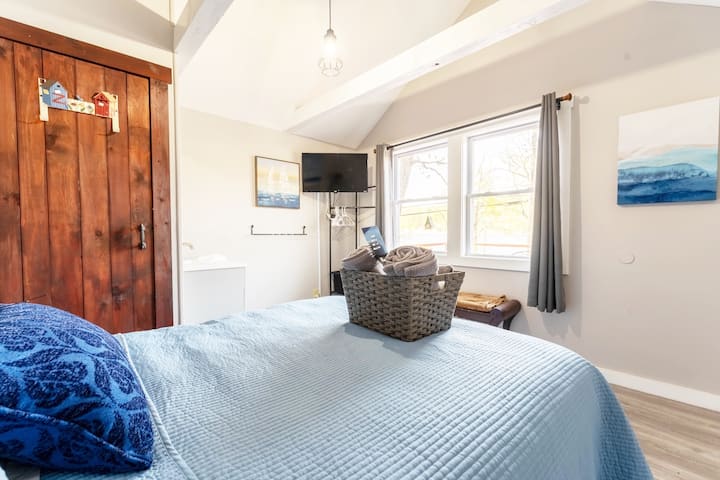 Cama con vista 