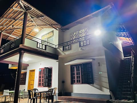 Coorg plantation stay-Ground floor 3BHK Cottage