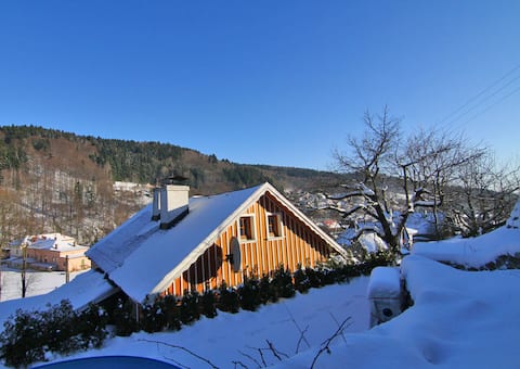 Chalupa Maruska se saunou i bazénem
