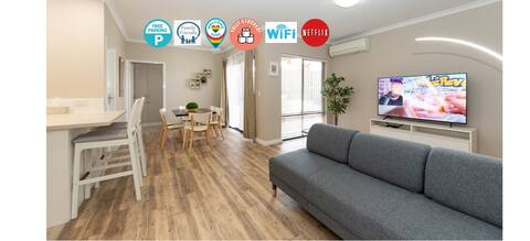 Modern 4X2 Perth house near Stadium/Casino/Airport