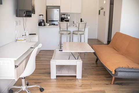 Airbnb con mejor rendimiento: Work & Explore from this Loft in Palermo Queens en Villa Crespo