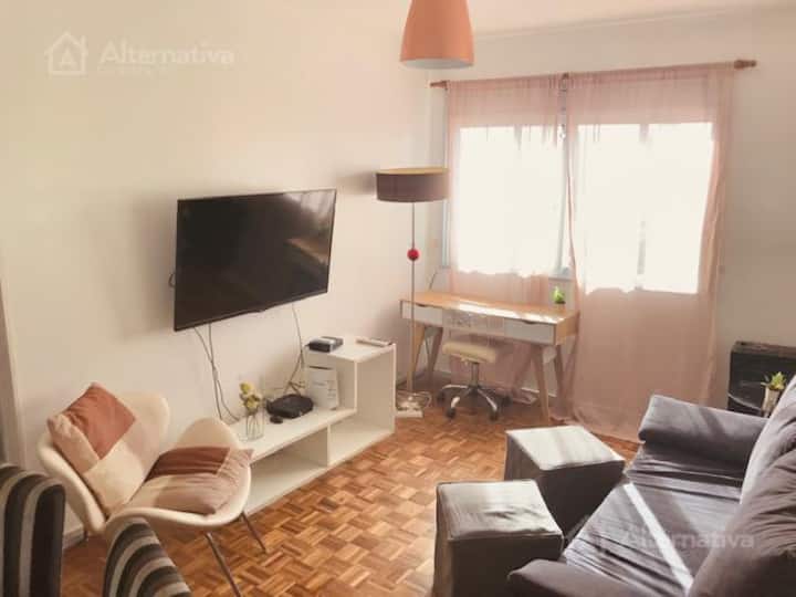 Departamento amoblado de 2 ambientes en San Cristóbal
