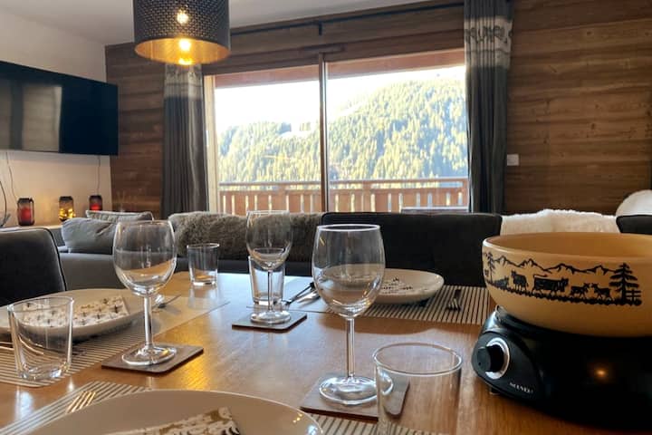 Châtel (F), Lumineux T3 Avec Vue, Récent Et Cosy - Châtel