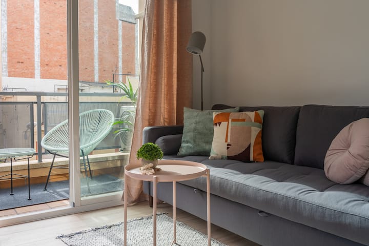 2.1 Precioso Apartamento Nuevo De 1 Habitación - El Masnou