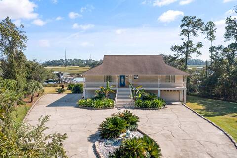 Golden Isles Getaway on the Marsh w/Dock