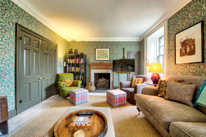 Historic Rock House with Timeless Elegance