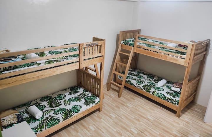 A private room good for 4 pax with attached washroom