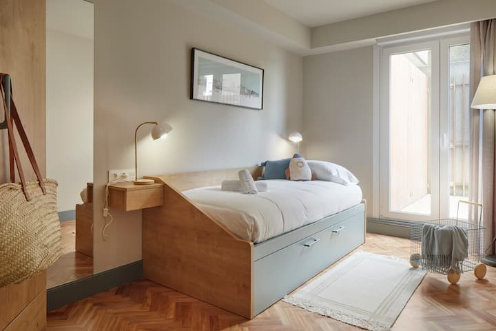 Apartamento con terraza Miraconcha