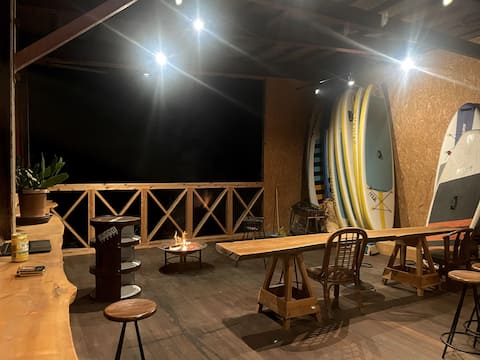 A hidden spot surrounded by trees