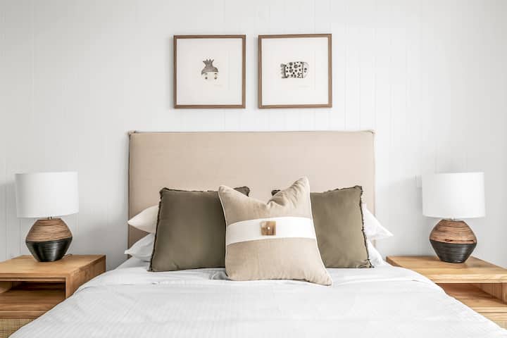 Main bedroom with comfy bed
