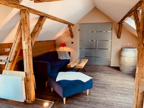 Successful Airbnb property: Small getaway apartment with sauna in Blankenburg in Blankenburg (Harz)