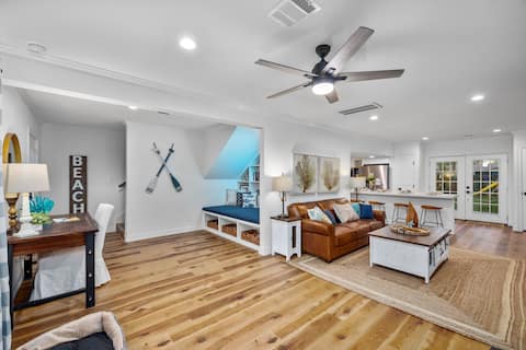 Seabrook 3BR Near Kemah Boardwalk, El Jardin Beach
