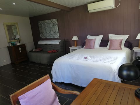 Garden Side Gîte with Private Spa