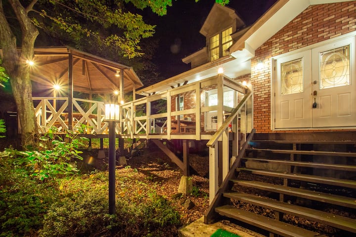 Private hot-spring Villa in Nasu