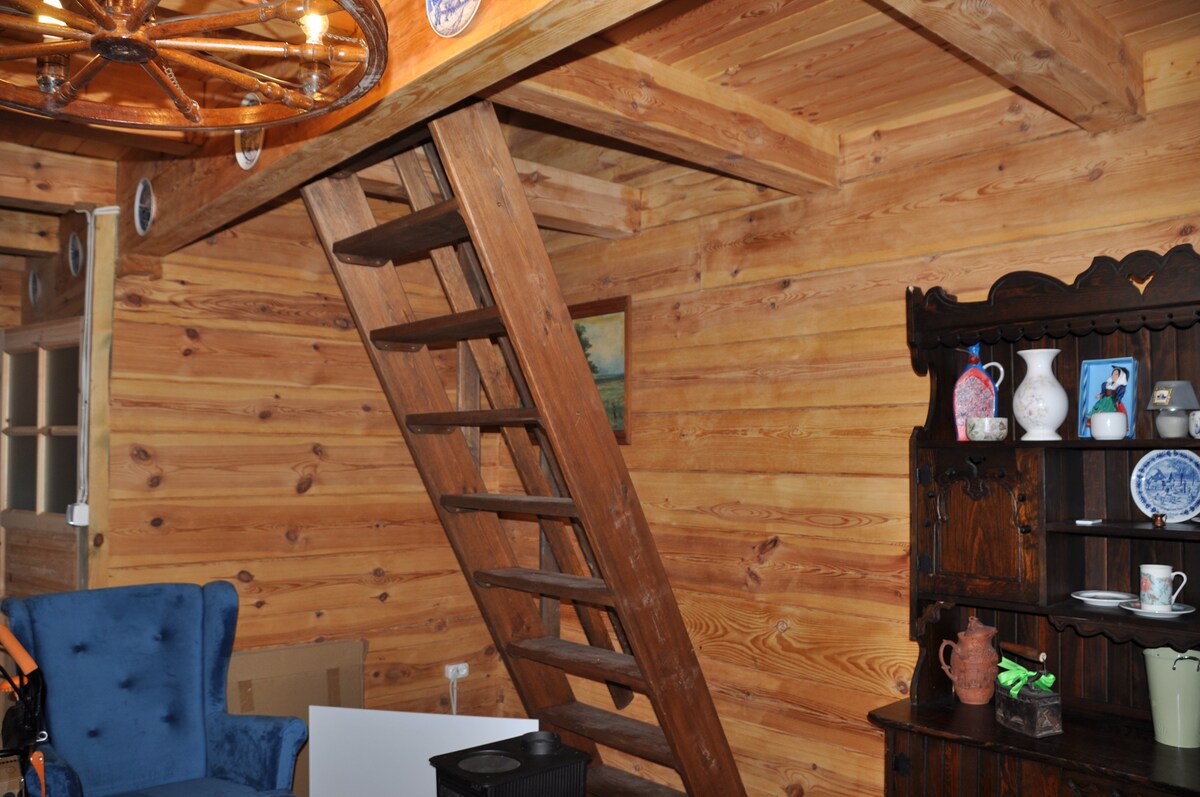 美しいログハウスの広い部屋 - 借りられるキャビン - Suszcza