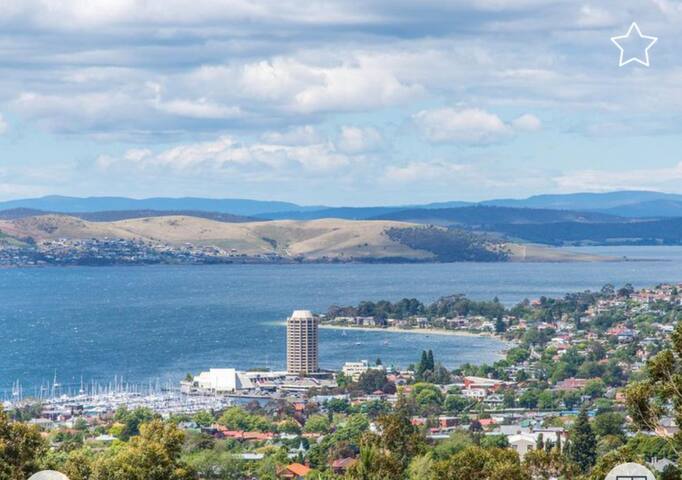 Spectacular Ocean Views-West Hobart Luxury Living