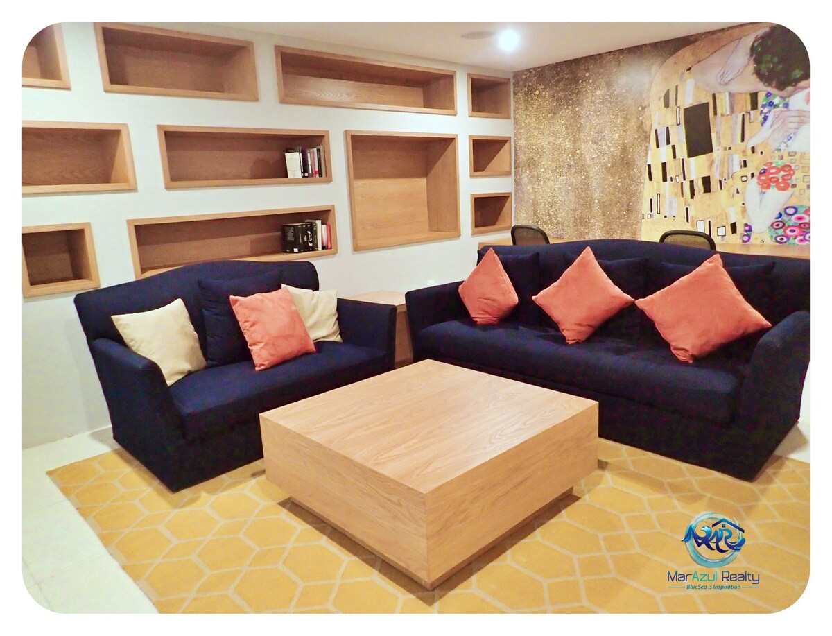 Top Airbnb: Seaside Treasure - 2M to 5th Avenue & 5M to Beach en Playa Del Carmen