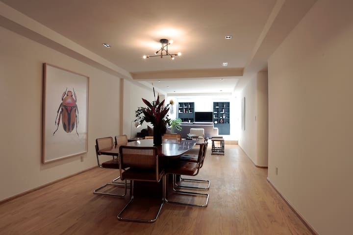 Mexico City Stylish 2 Bedroom Apartment in Polanco