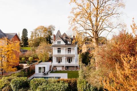 La Vida Bela, villa tout confort en bord de Meuse