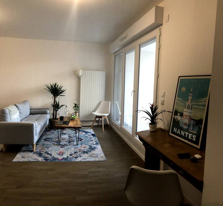 Nantes bord de l 'Erdre bright apartment Apartments for Rent in