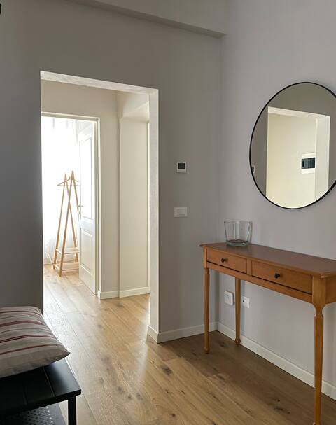 Apartment with terrace and private parking